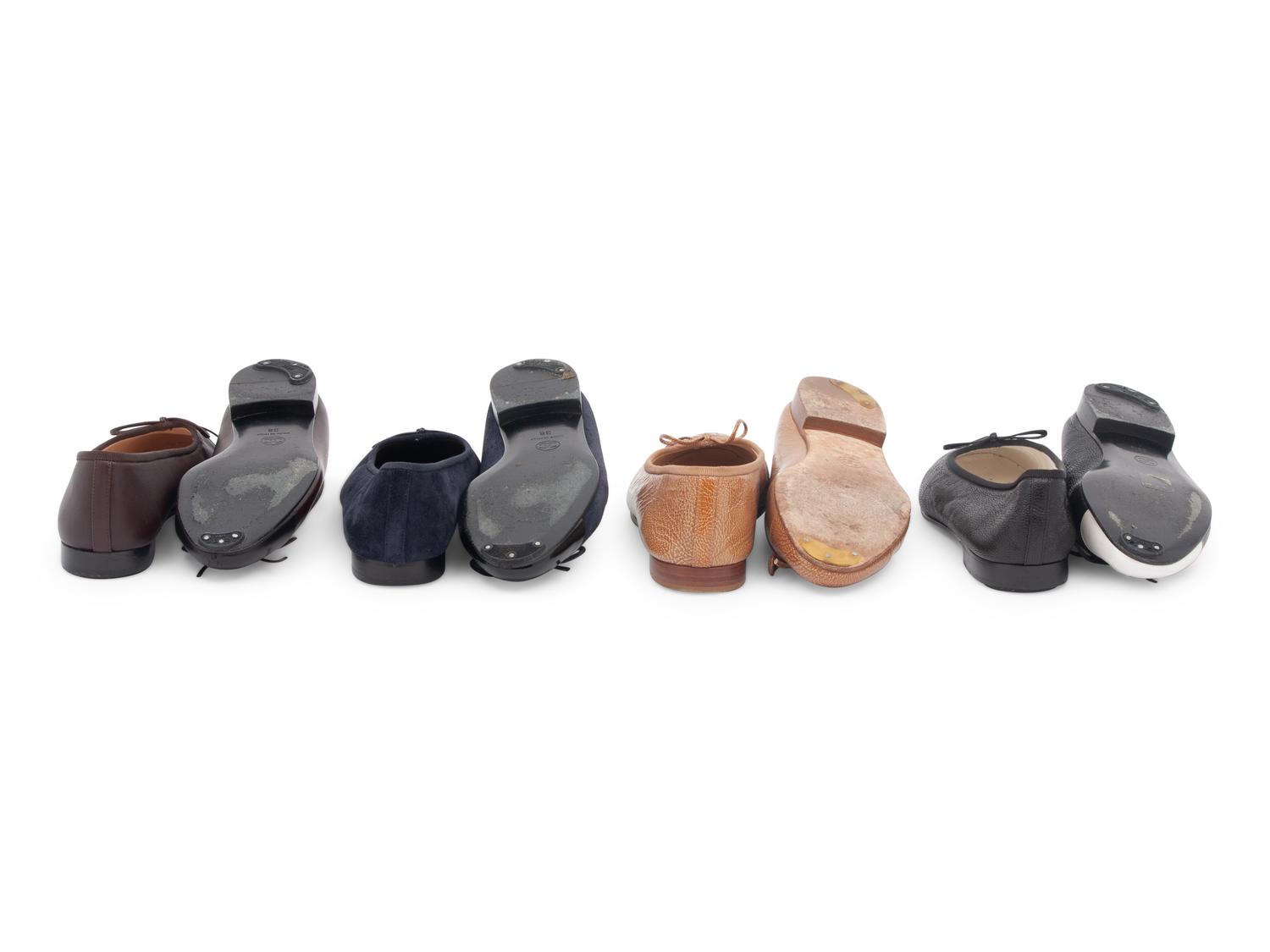 Four Pairs of Chanel Flats