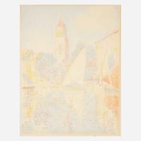 Paul Signac (French, 1863-1935) Saint-Tropez: Le Port