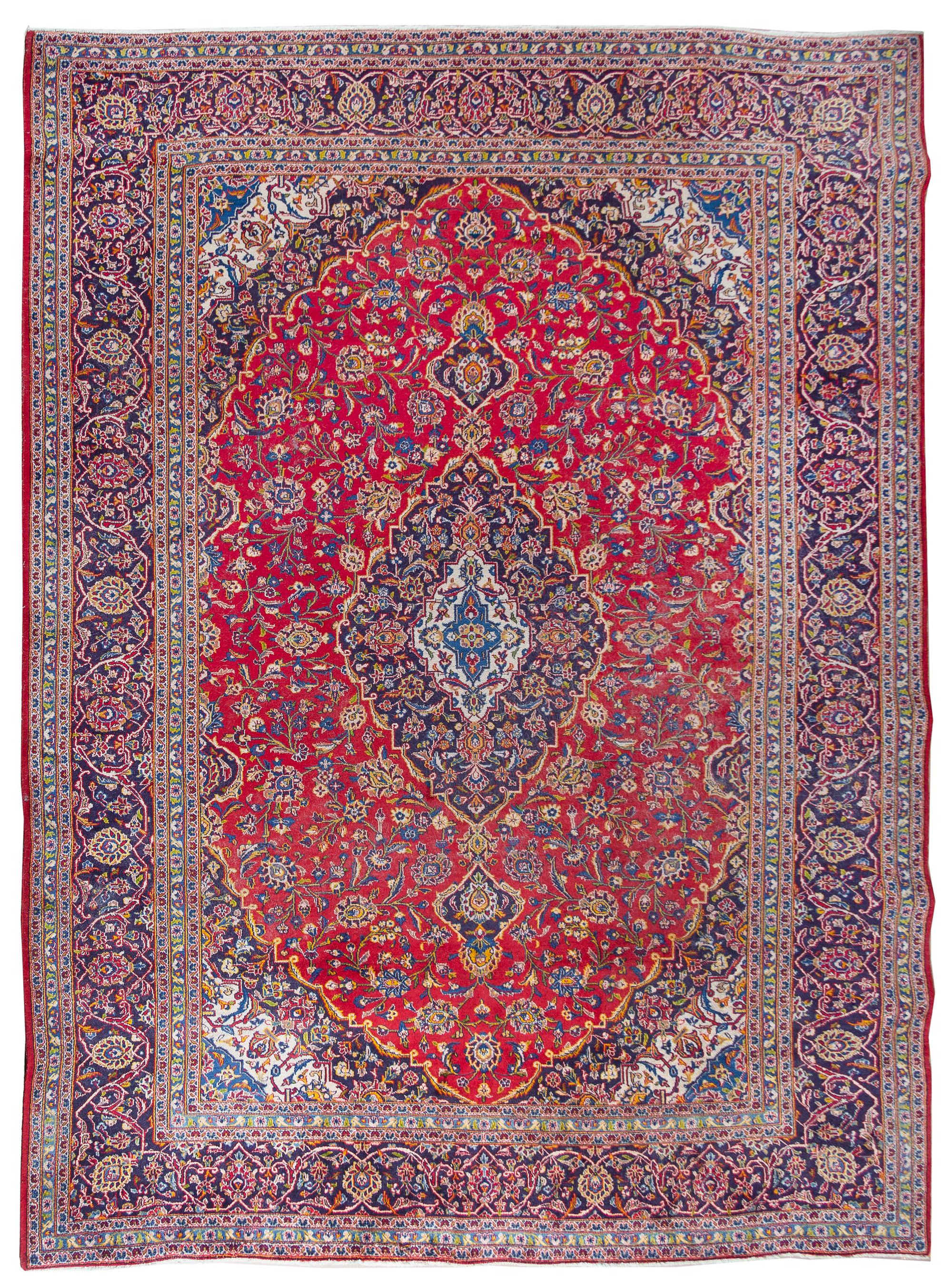 A Tabriz Wool Rug