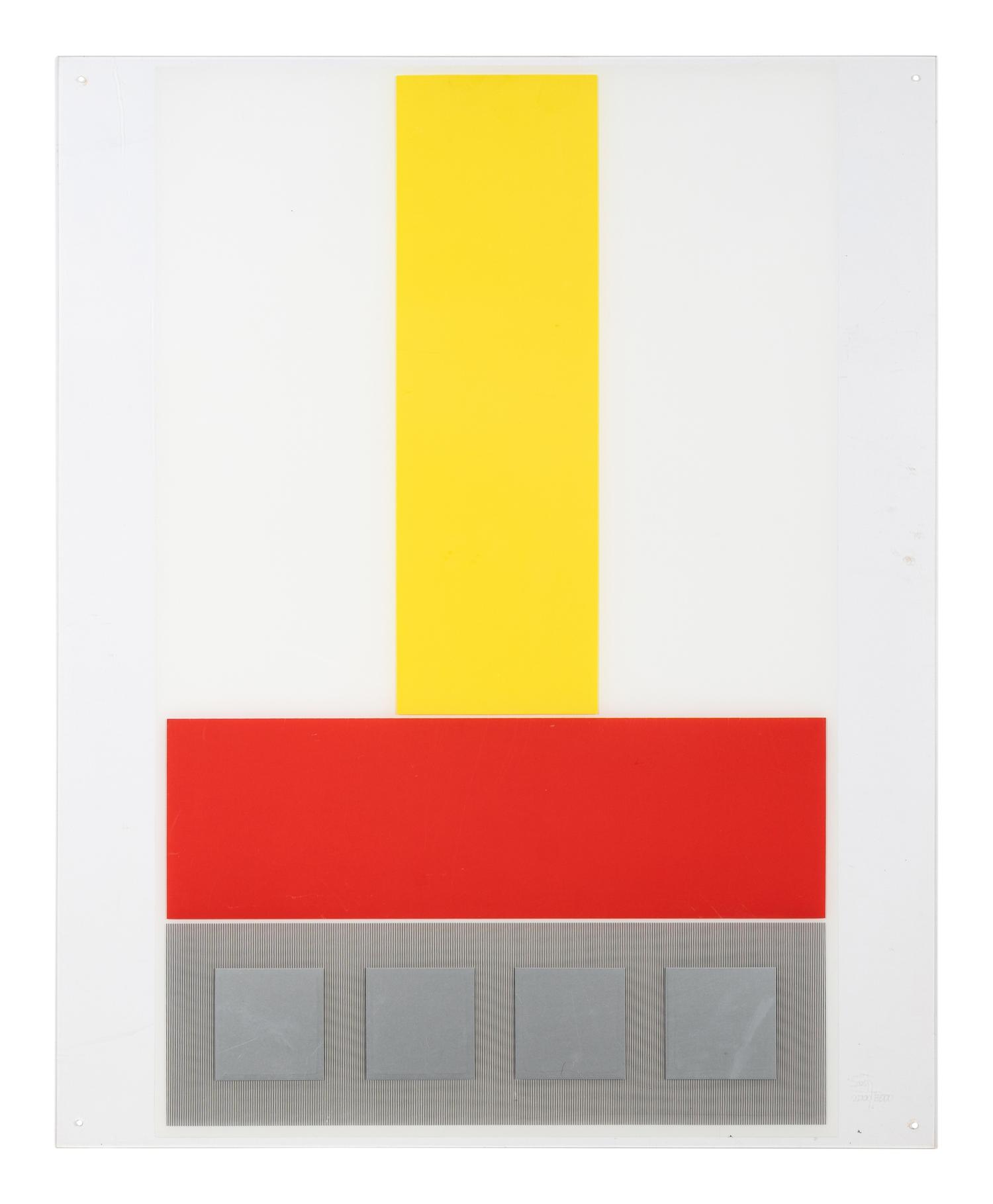 Screenprints A, B, C, D (from Jai-Alai ) (Four Works), 1969