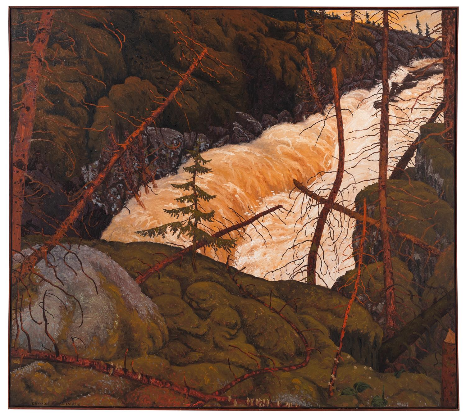 Service Falls, Kapiskau River, 1985