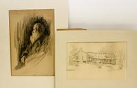 A group of Three 19th Century Drawings First: 15 x 10 3/4 inches.