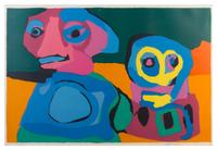 Karel Appel, (Dutch, 1921-2006), Looking in to the Infinite