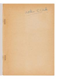 CLARKE, Arthur Charles, Sir (1917-2008). Prelude to Space. New York: World Editions, Inc., 1951.