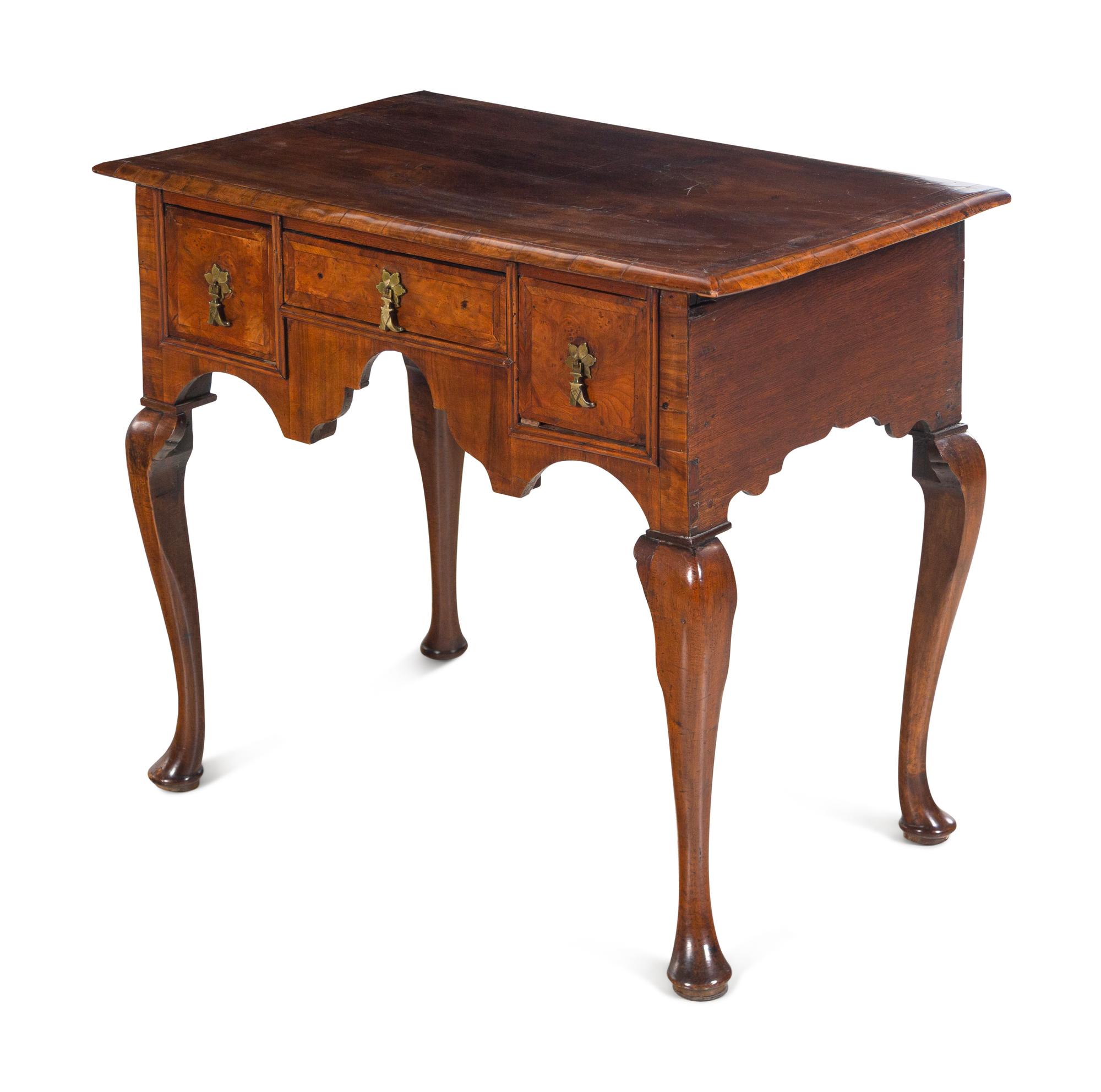 A George I Walnut Dressing Table