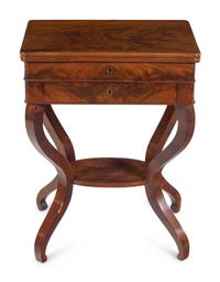 A French Mahogany Dressing Table