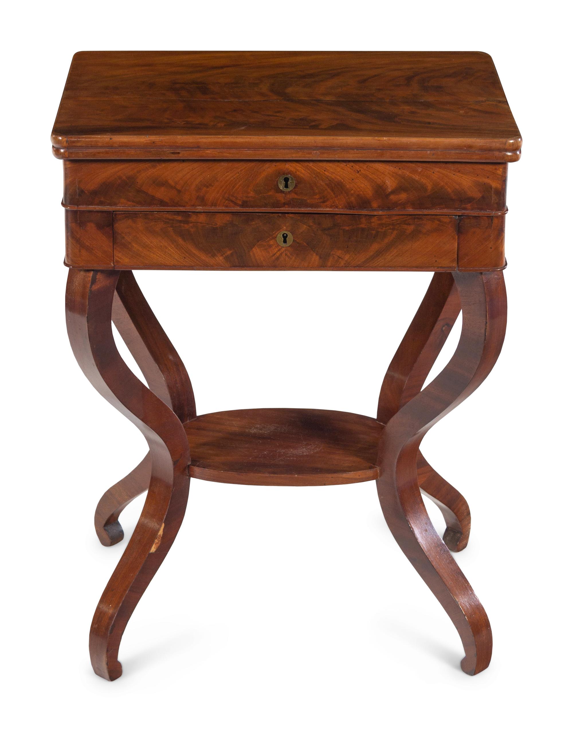A French Mahogany Dressing Table