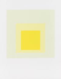 Josef Albers, (American/German, 1888-1976), Untitled (from Hommage au carre), 1964