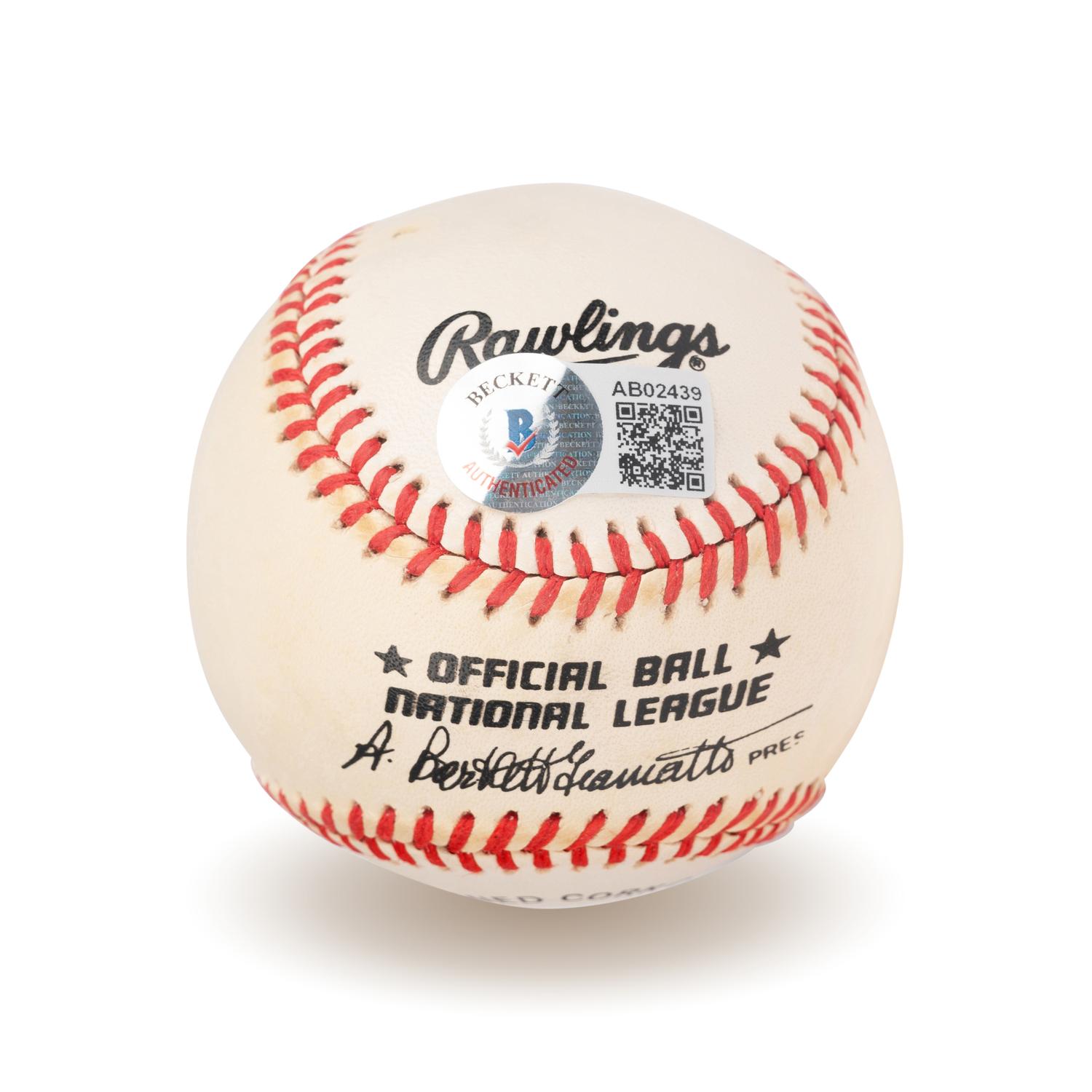 A Sandy Koufax Signed Autograph Baseball (Beckett Authentication Services BAS Certified),