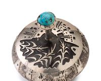 Silver Lidded Seed Jars