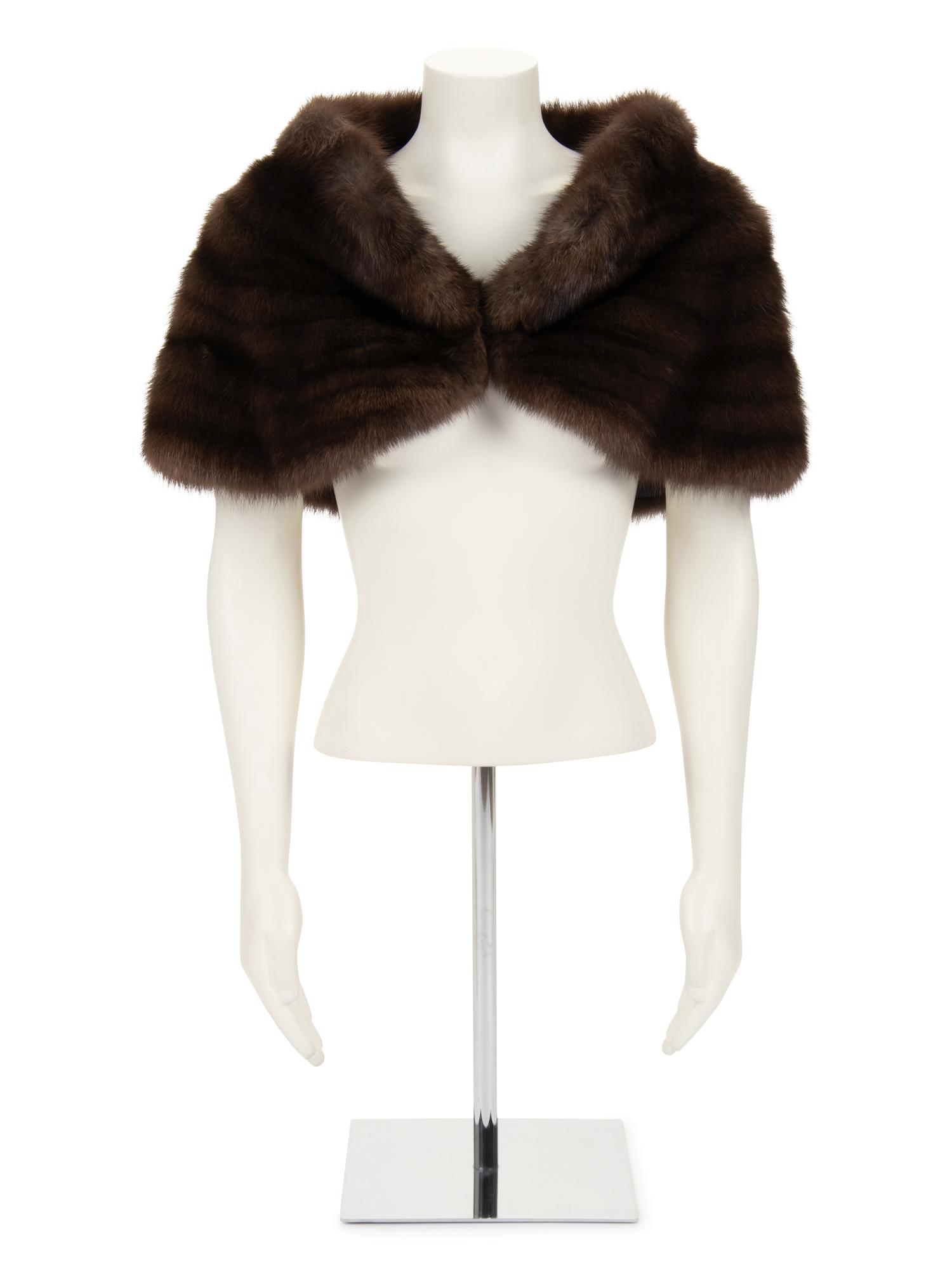 J. Mendel Sable Fur Shrug