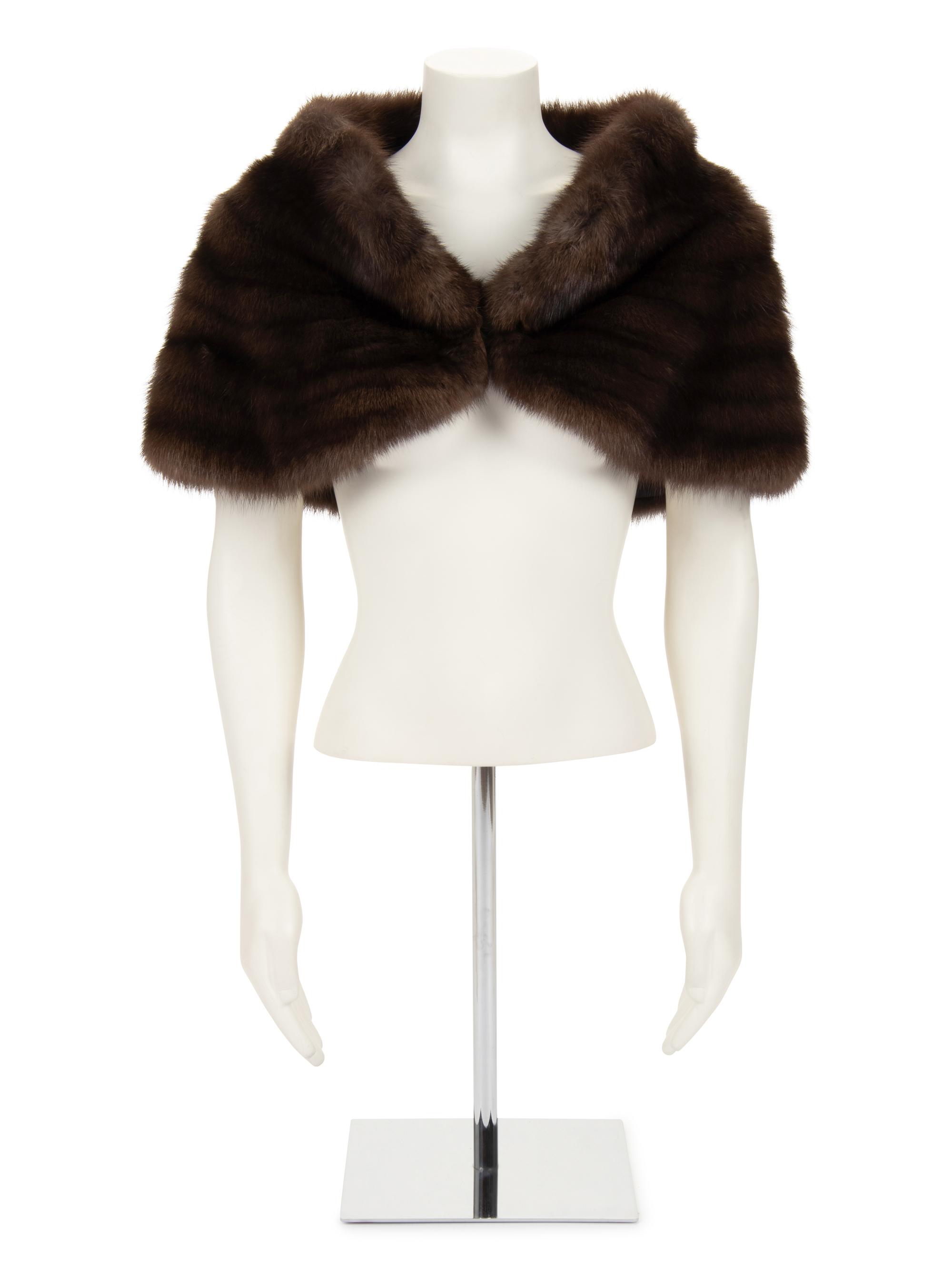 J. Mendel Sable Fur Shrug