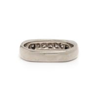 WHITE GOLD AND DIAMOND BAND