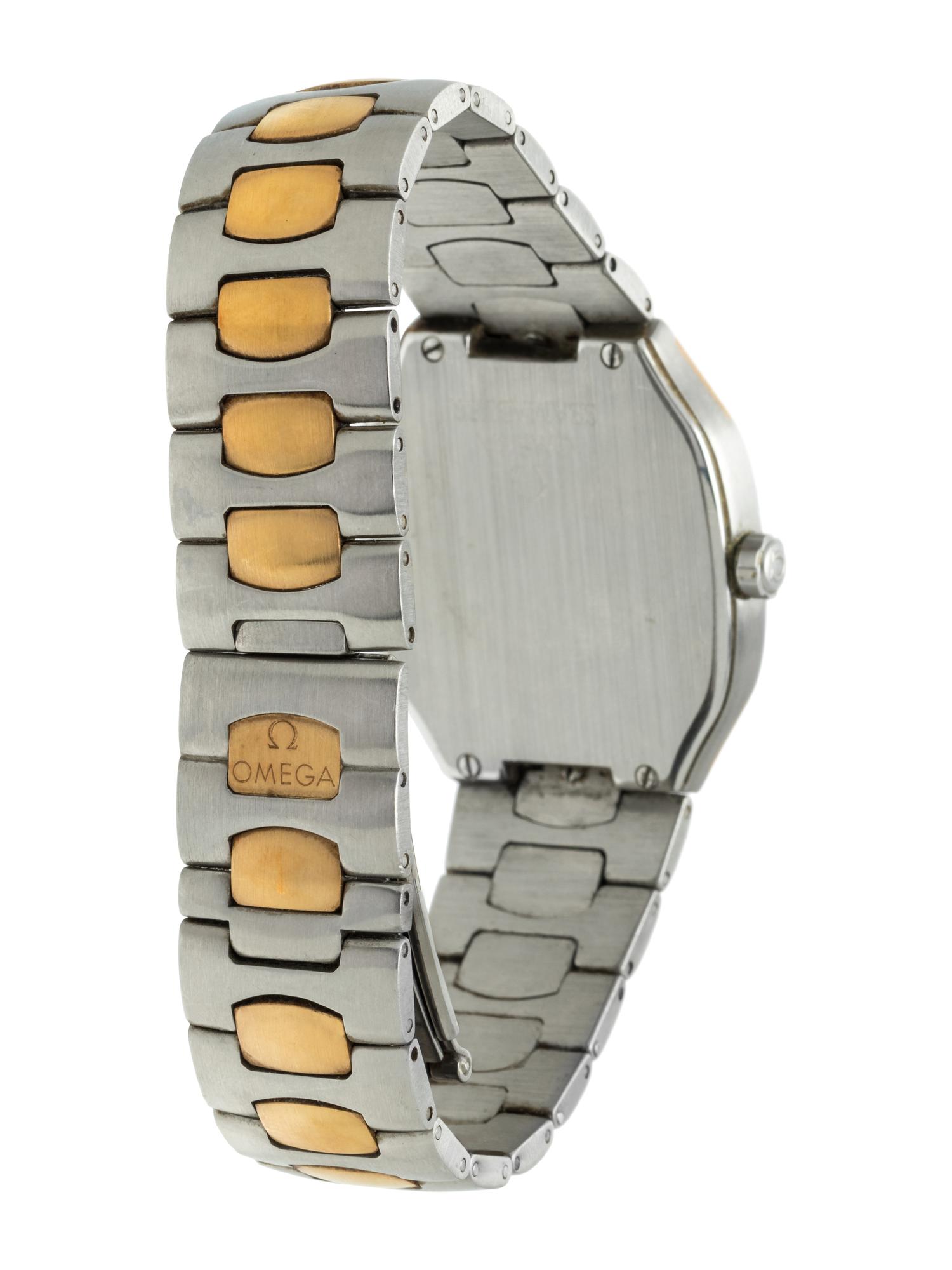 OMEGA, STAINLESS STEEL 'SEAMASTER' WRISTWATCH