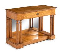 A Continental Maple Console Desserte