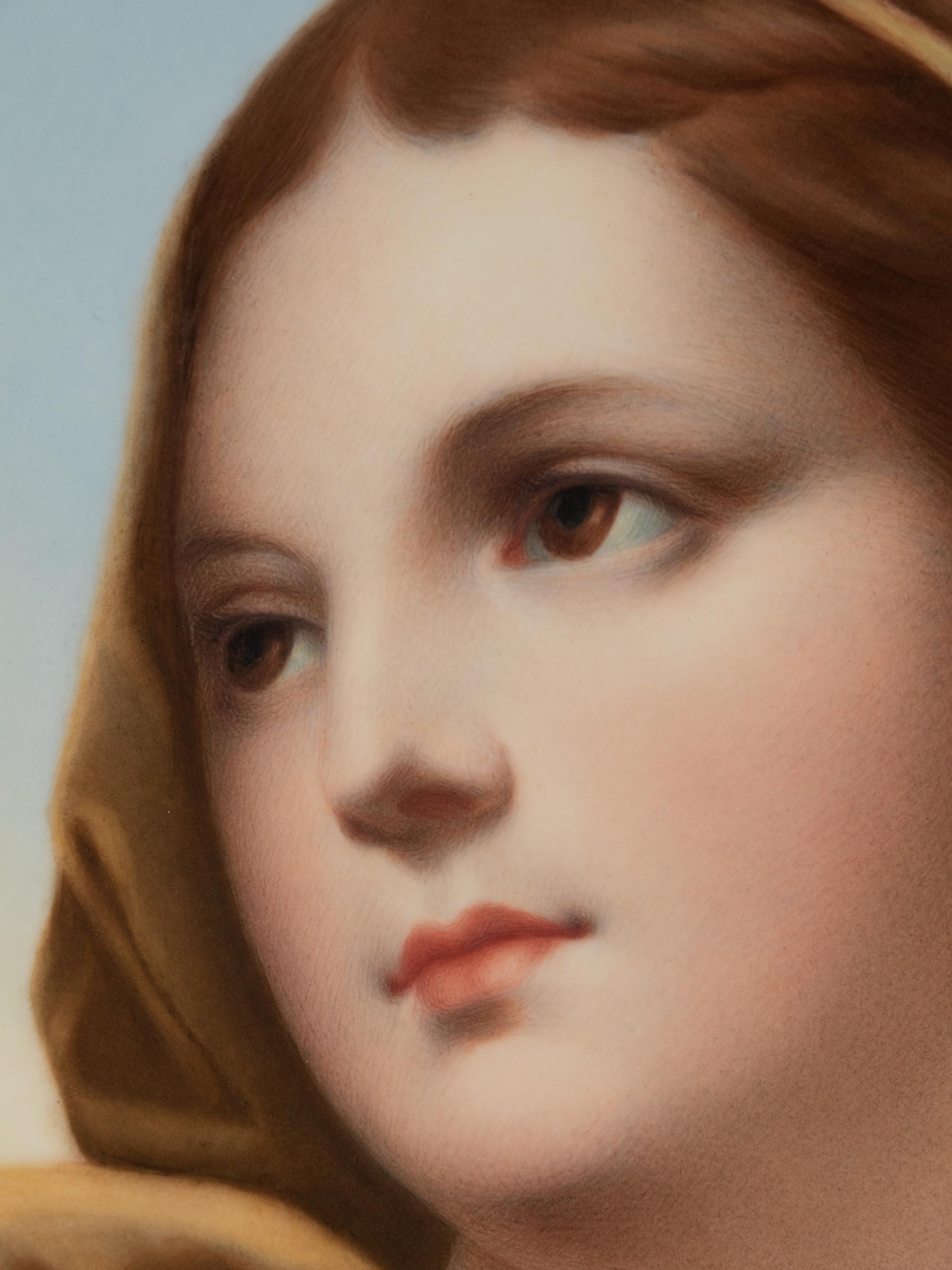 A Berlin (K.P.M.) Porcelain Plaque
