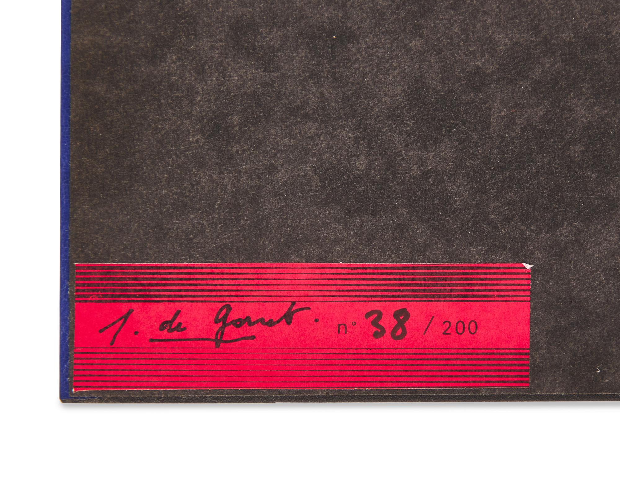 [Fine Bindings] [Gonet, Jean de] Tzara, Tristan. Entre-temps