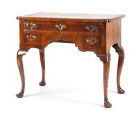 A George III Walnut Lowboy Height 27 x width 32 x depth 20 inches. — 18TH CENTURY