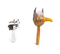 Two Pueblo Rattles