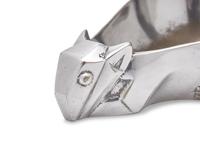An Art Deco Silver-Plated Squirrel-Form Nut Dish