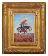 Olaf C. Seltzer (American, 1877-1957) — Indian Rider