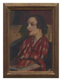 Edwin Henry (American, b. 1900) — Lady in Red