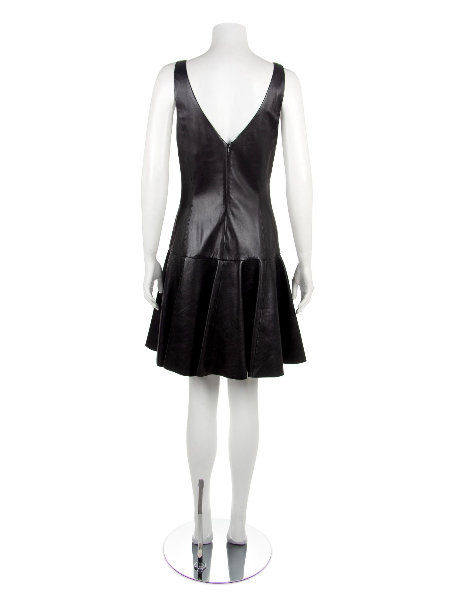 Ralph Lauren Leather Dress, 2000s