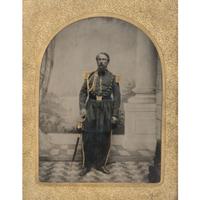 Major Michael Schmitt, Independent Battalion New York Infantry, Civil War Collection Featuring Full Plate Ambrotype, Albumen Photographs, Insignia, and More