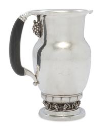 A Georg Jensen Silver Pitcher