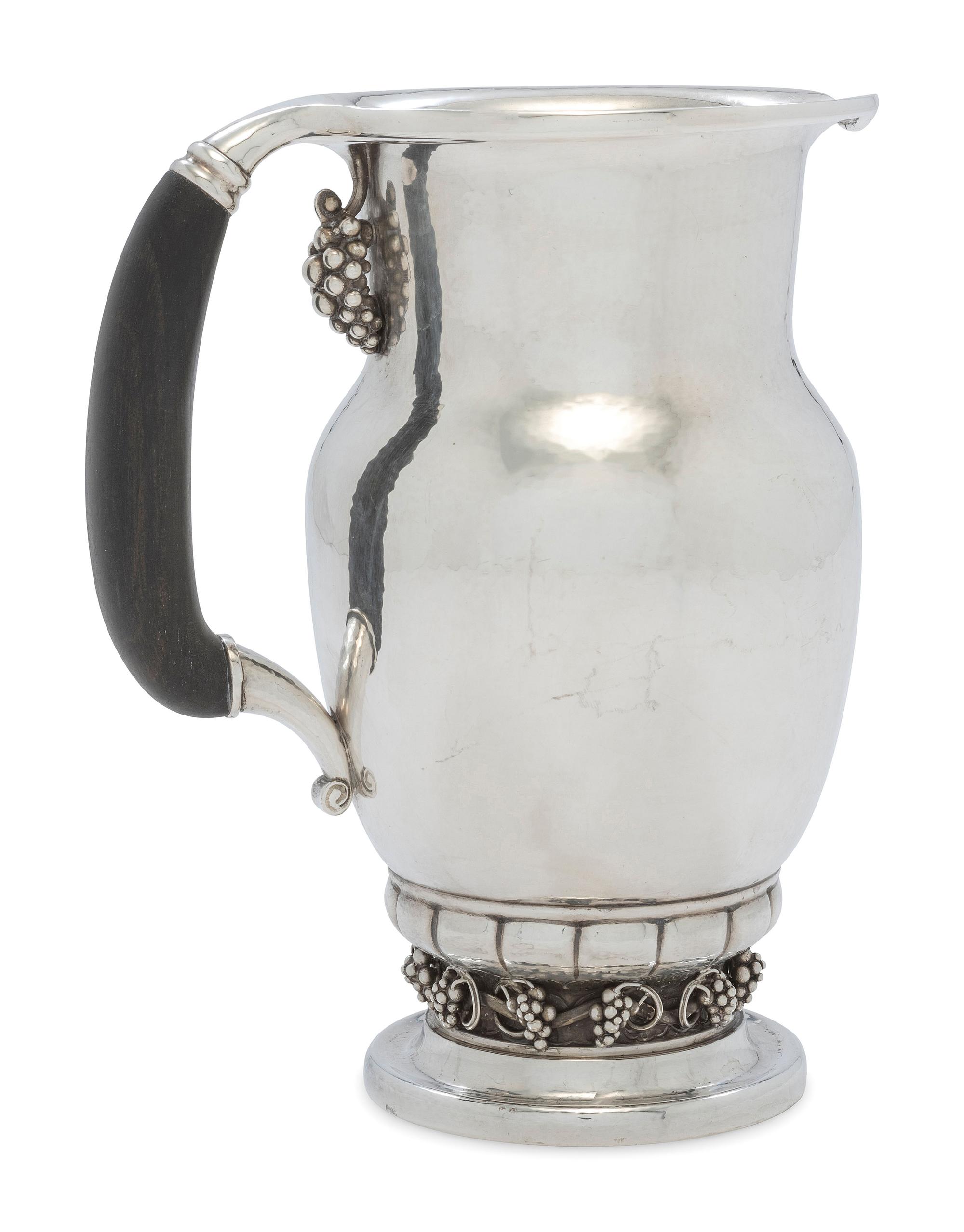 A Georg Jensen Silver Pitcher