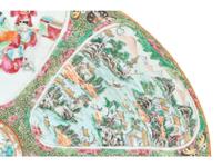 A Rose Medallion Porcelain Platter