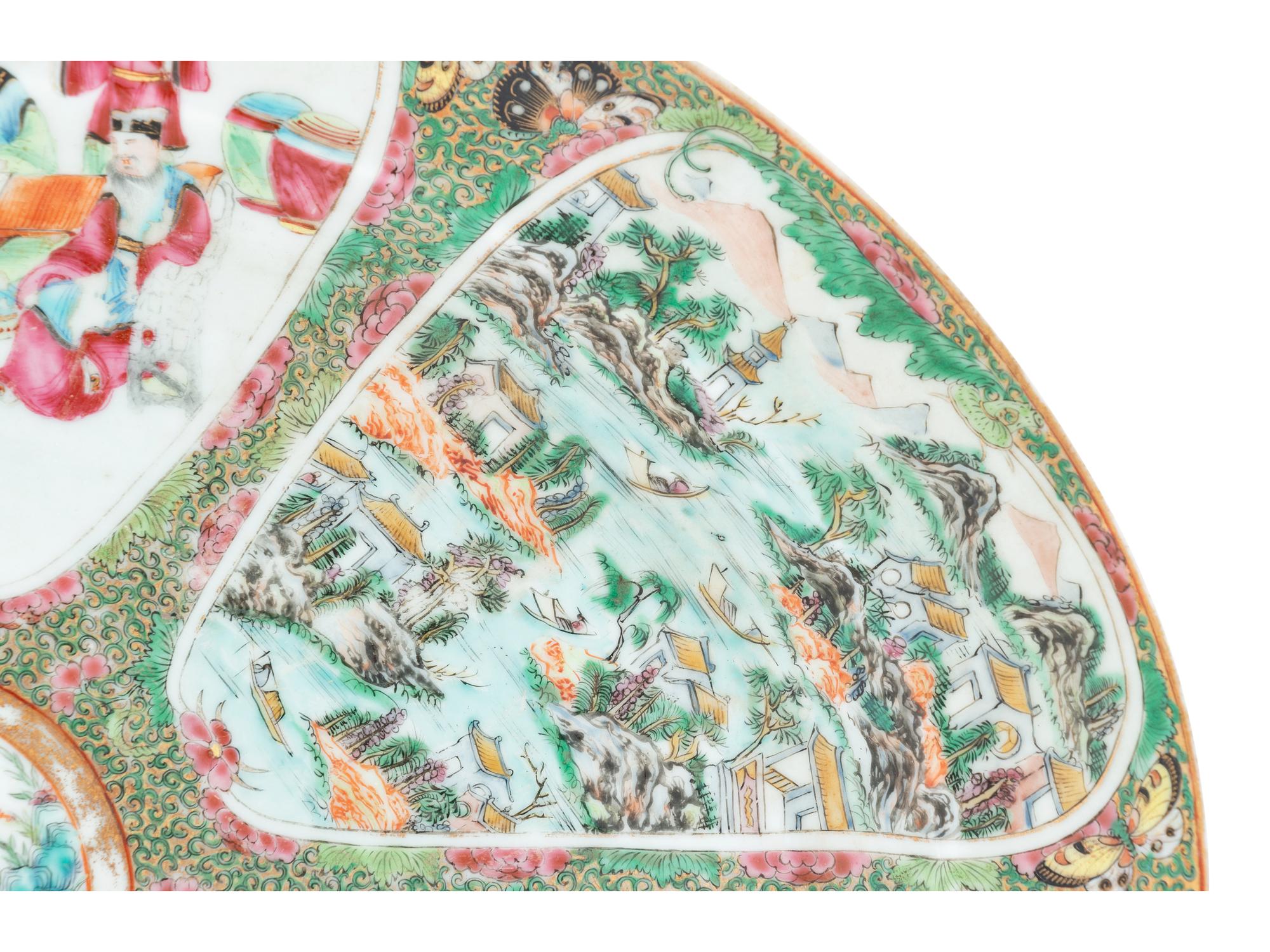 A Rose Medallion Porcelain Platter