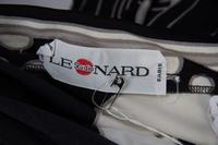 A Leonard Black and White Dress Ensemble,