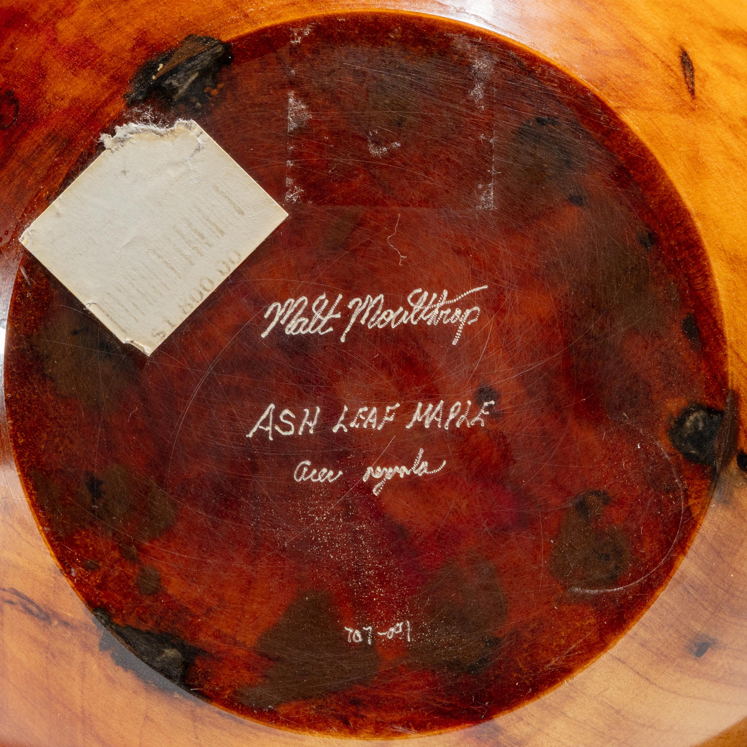 Matt Moulthrop (American, b. 1977) — Ash Leaf Maple Globe