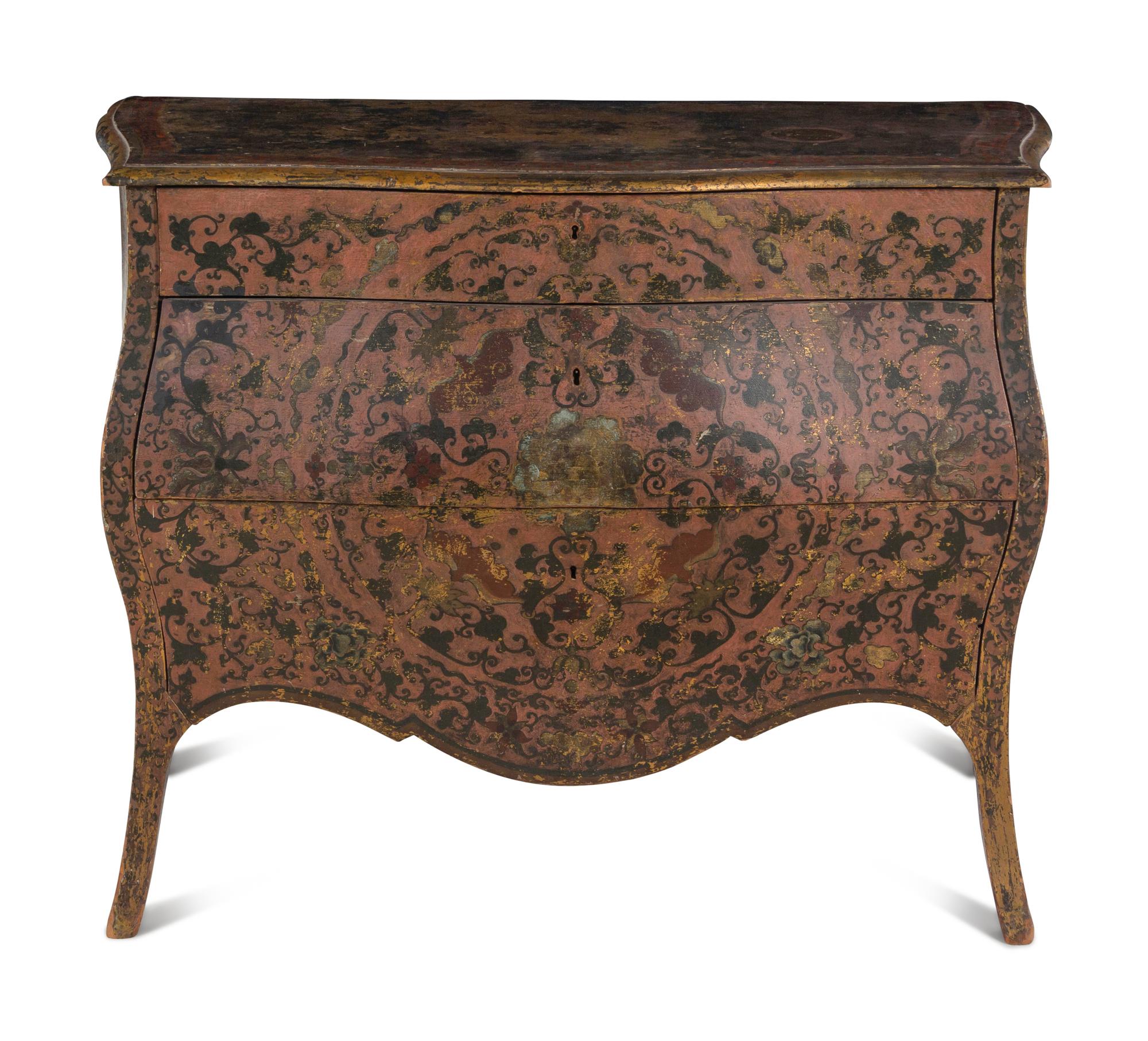 An Italian Painted Commode