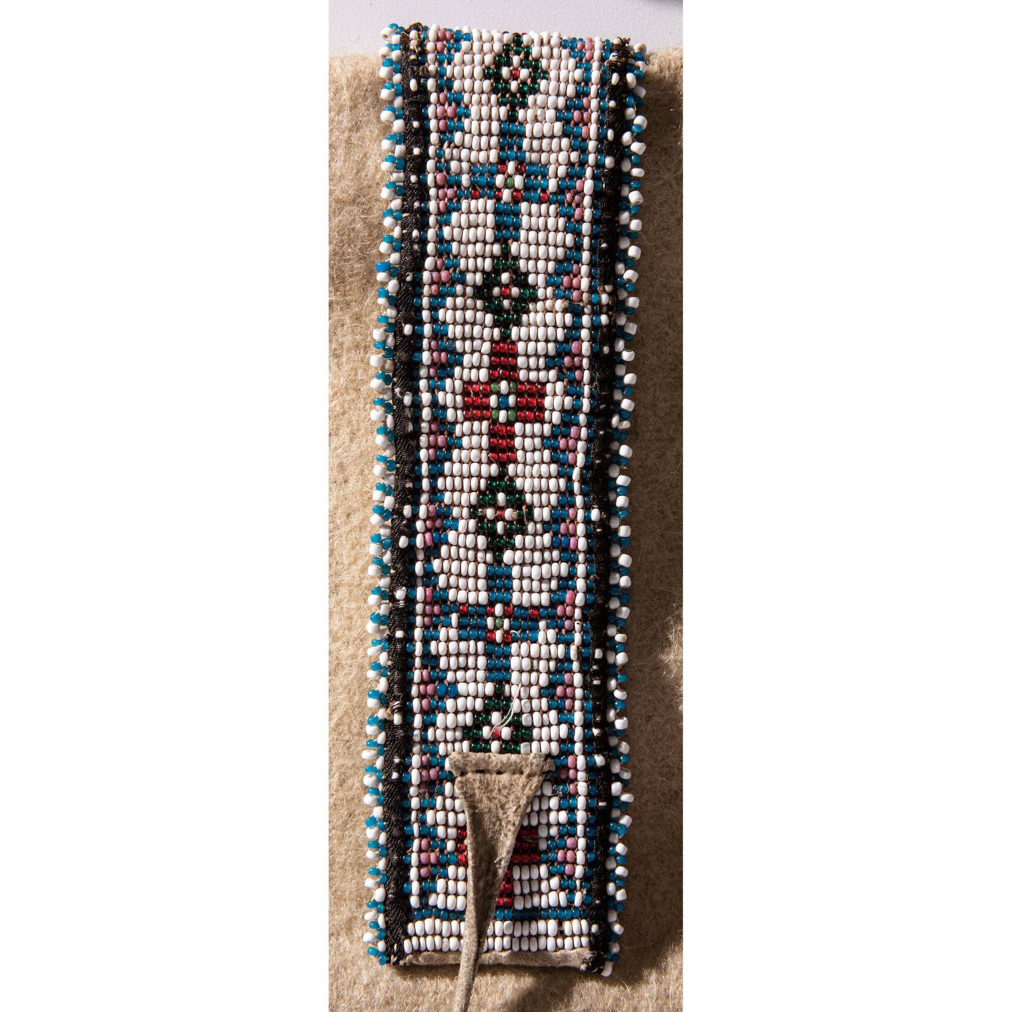 Cree Beaded Wool Leggings