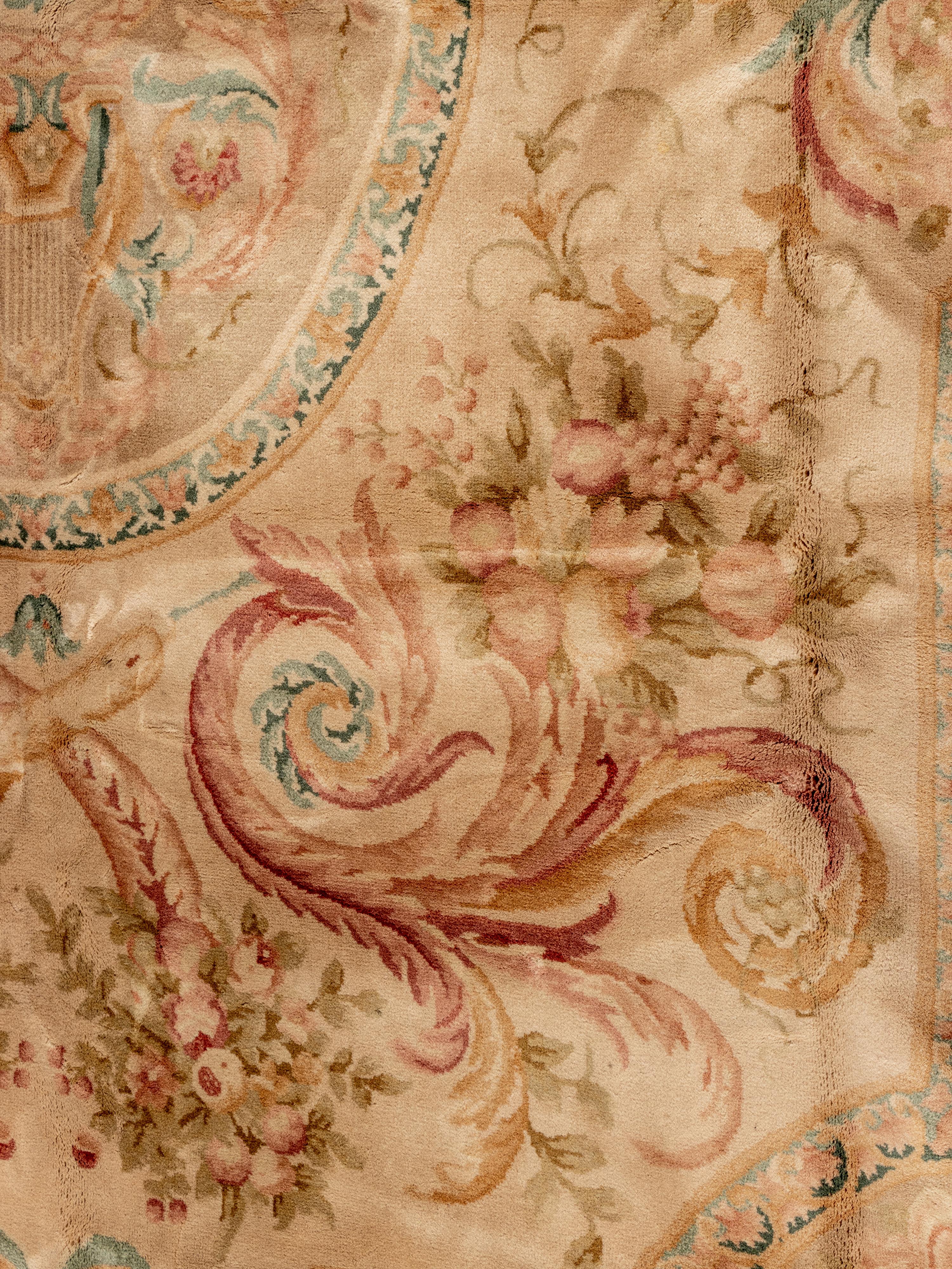 A Savonnerie Style Wool Rug