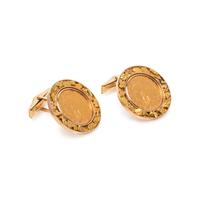 US $2.50 LIBERTY COIN CUFFLINKS