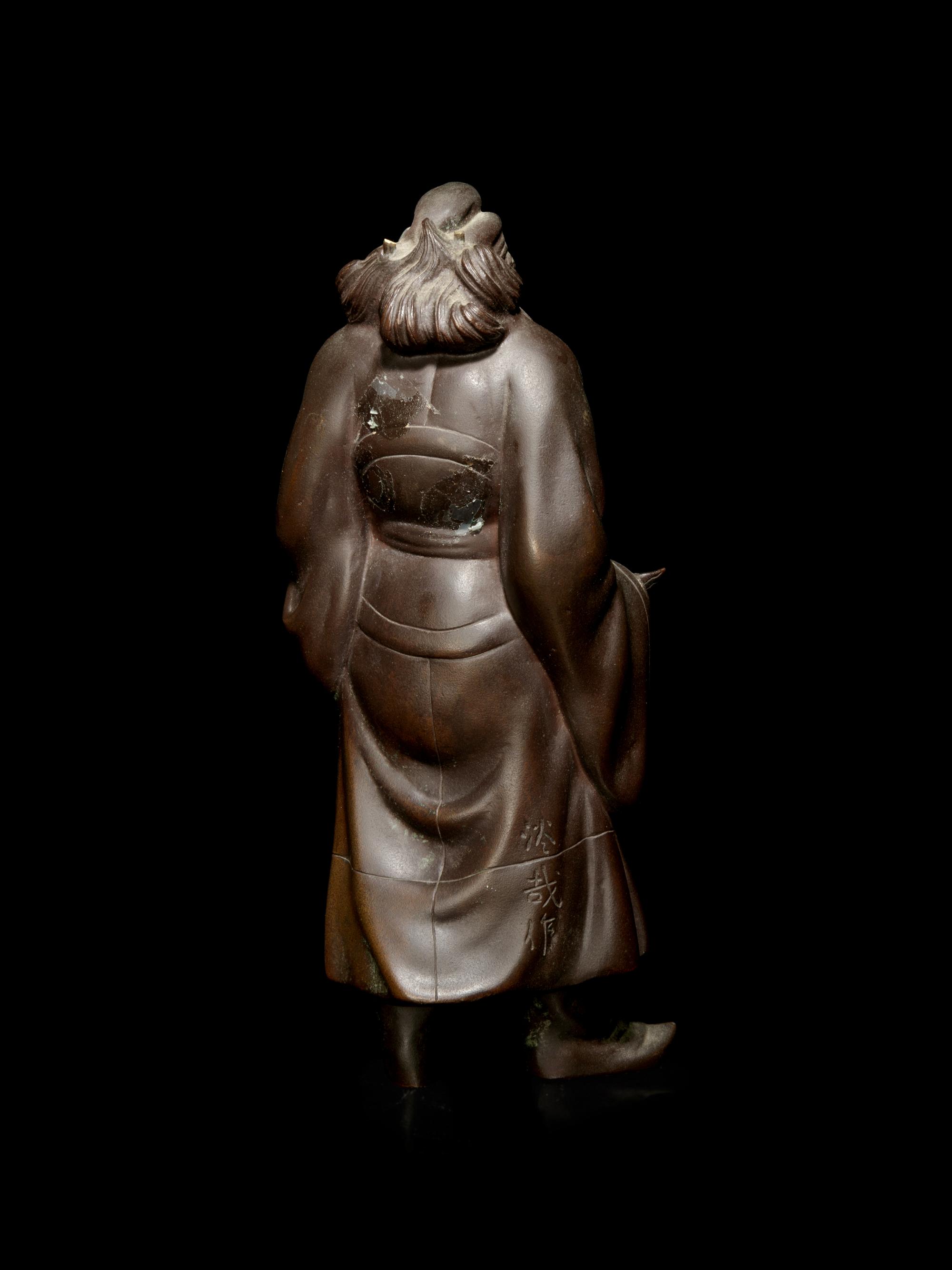 A Bronze Figure of an Immortal