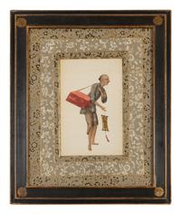 Six Chinese Pith/Rice Paper Paintings — 19TH CENTURY