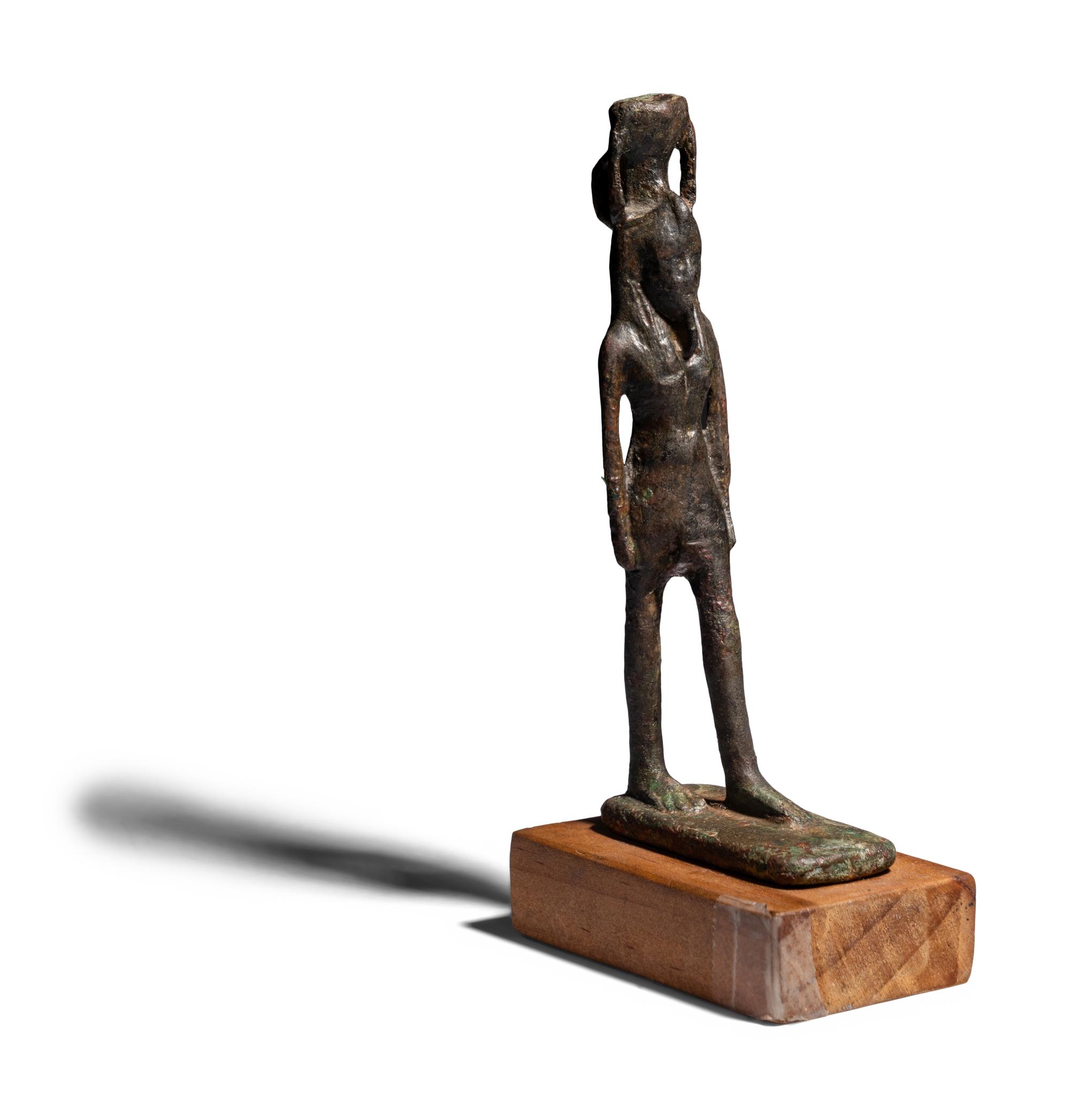 An Egyptian Bronze Nefertum