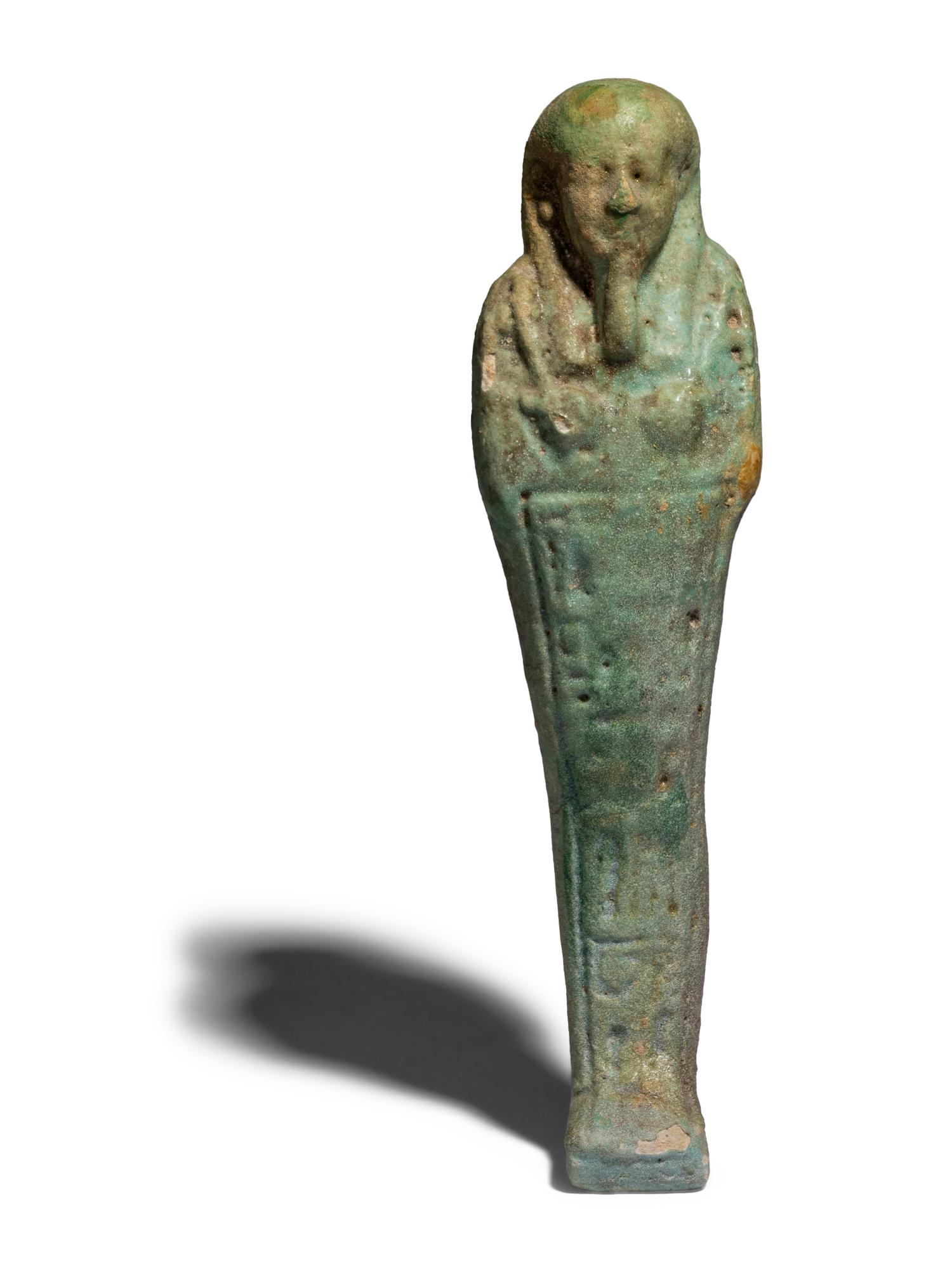 An Egyptian Faience Ushabti