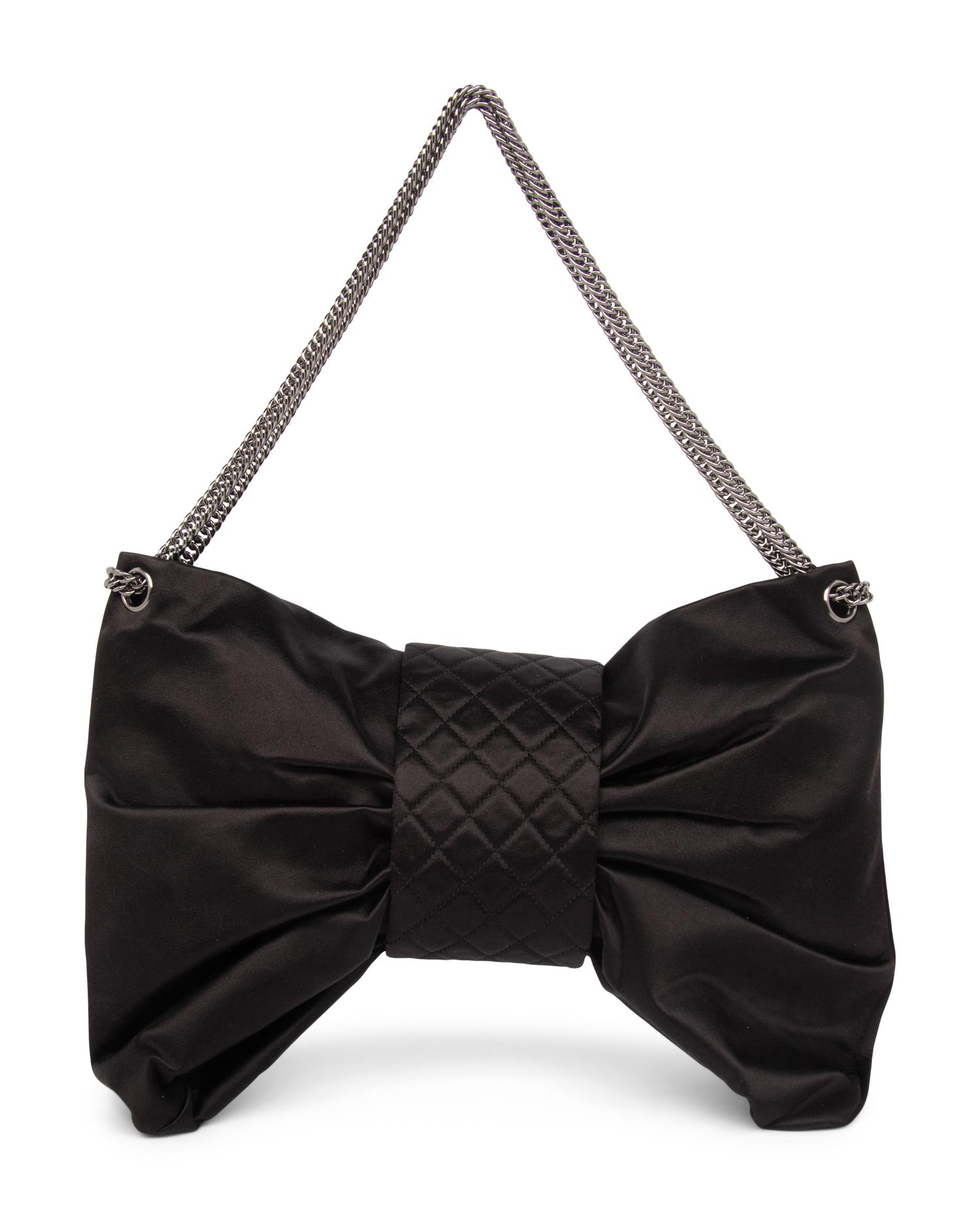 CHANEL, SATIN BOW BAG