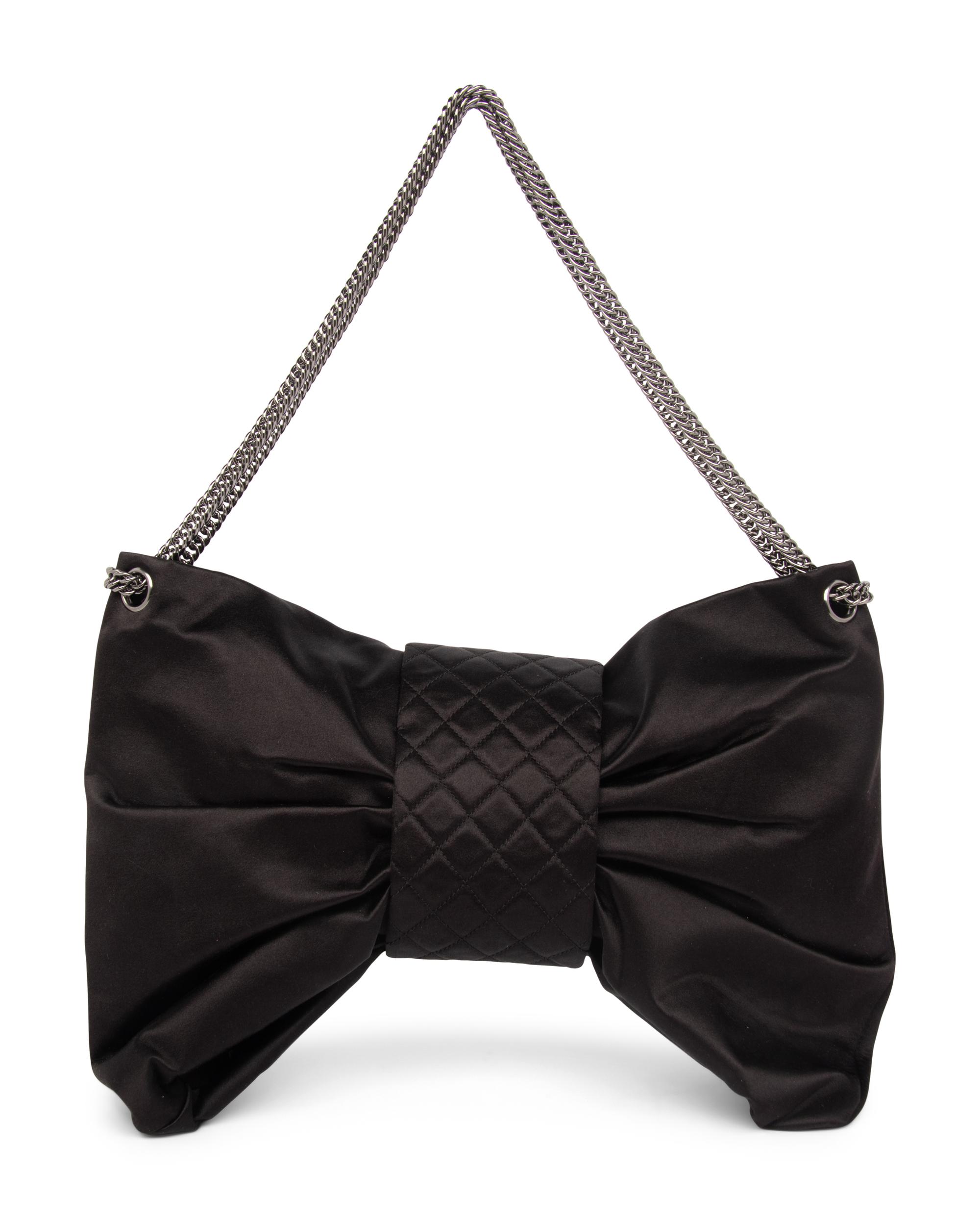 CHANEL, SATIN BOW BAG