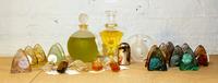A Collection of Twenty-Two Lalique Frosted Glass Ornaments. Height of tallest 6 inches.