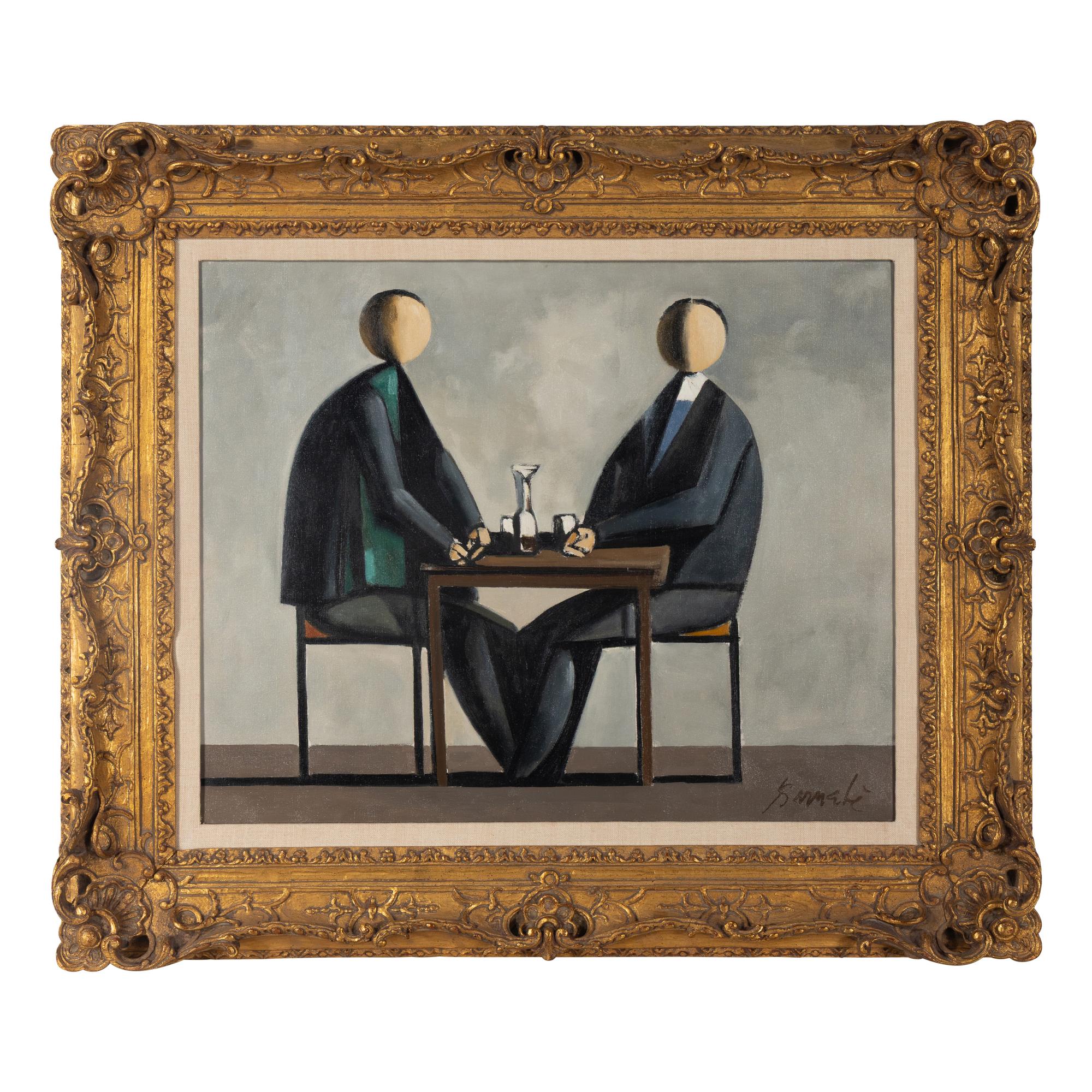 Duilio (Dubè) Barnabé (Italian, 1914-1961) — The Drinkers , 1958