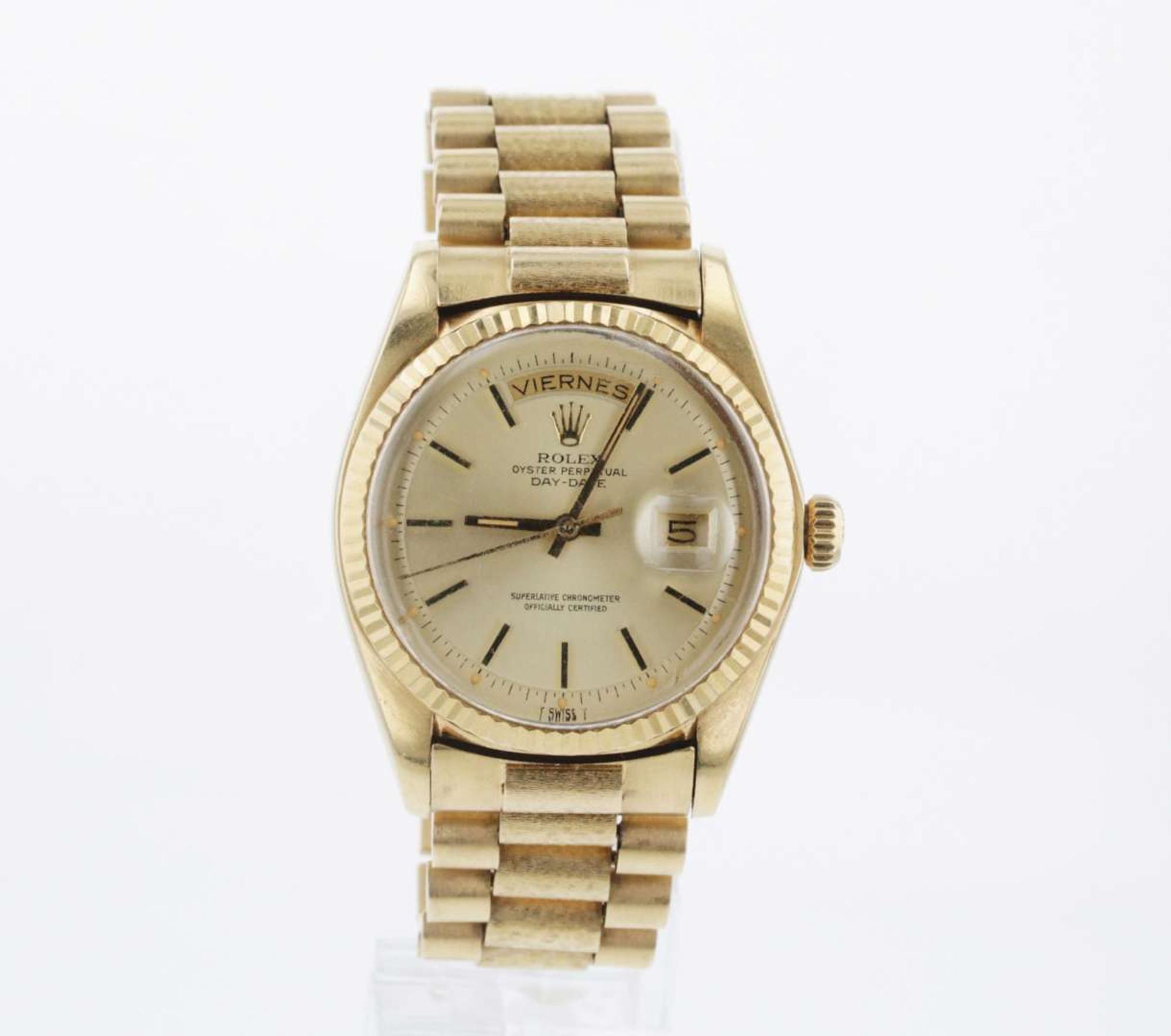 Rolex President Day-Date Spanish Calendar Rare 1803 C.1975