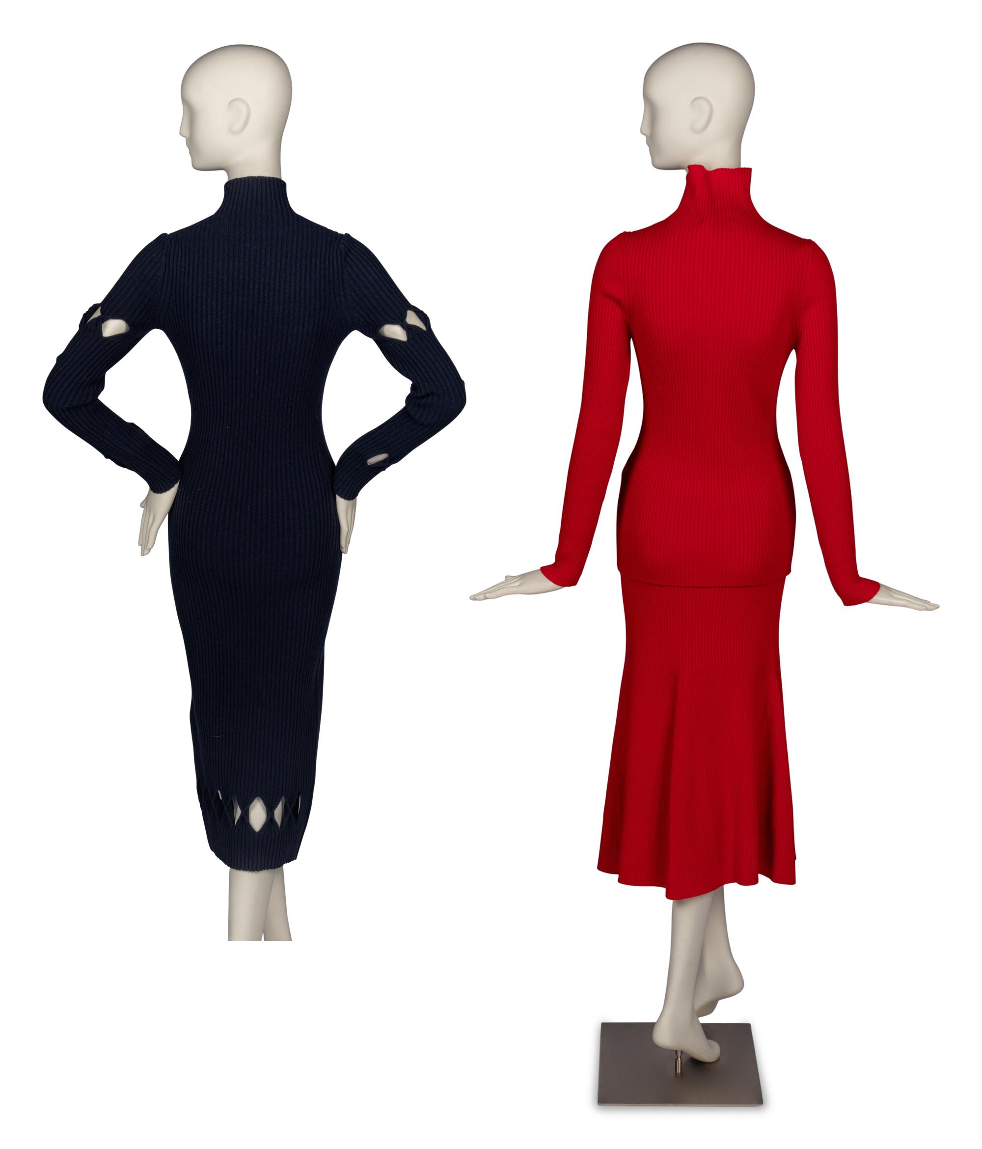 Two Victoria Beckham Knit Ensembles