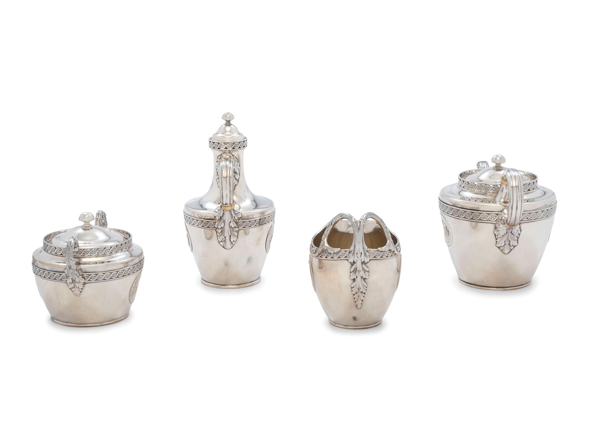 An American Silver Tea and Coffee Service