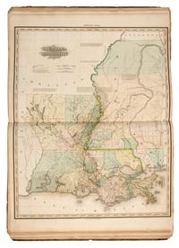 TANNER, Henry Schenck. A New American Atlas containing Maps of the Several States of the North American Union. Phila.: [1818-]1823.